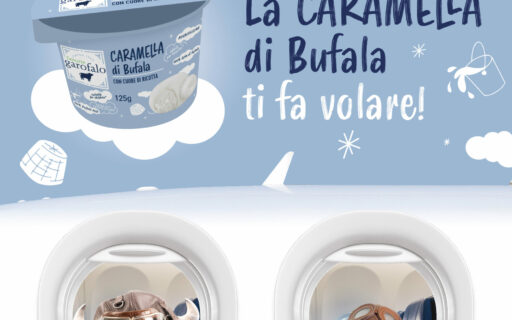 A MALPENSA CELEBRIAMO IL BATTESIMO DELL’ARIA CON LA “CARAMELLA DI BUFALA”